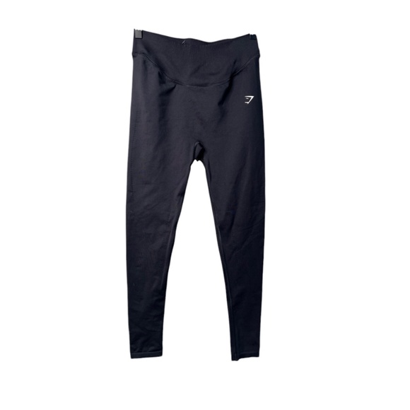 Black Gym Shark Sweat leggings size XS‎ Like NEW - Picture 1 of 6